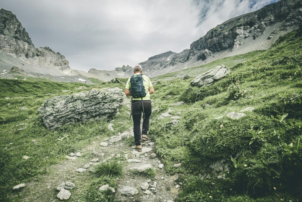 Wandern ist auch mit Übergewicht eine gute Möglichkeit, um sich zu bewegen